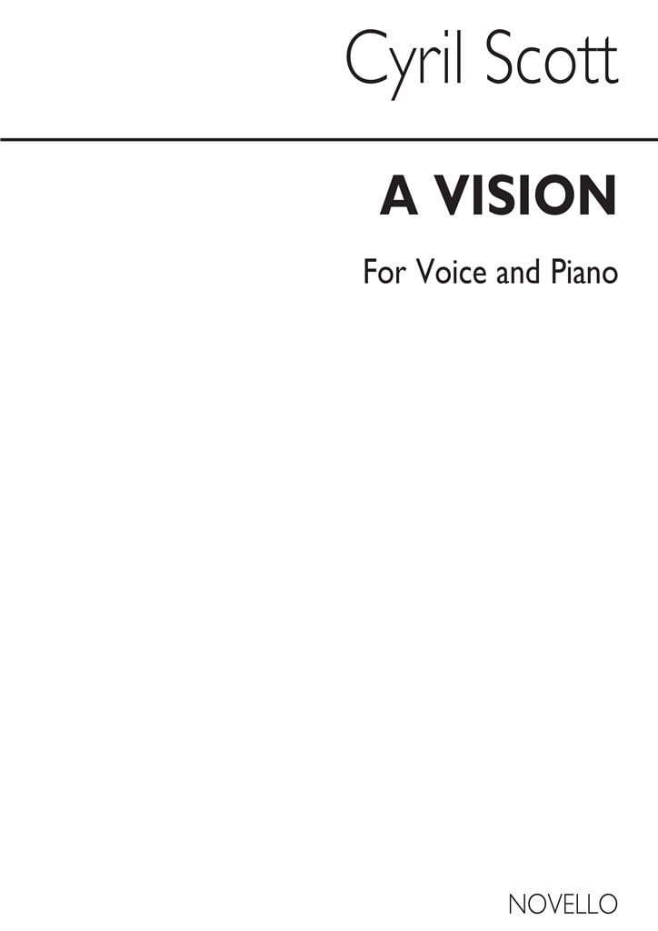 A Vision Op62 No.2 Voice/Piano
